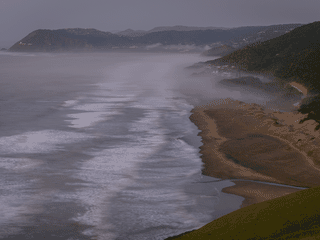 A view of Port St Johns