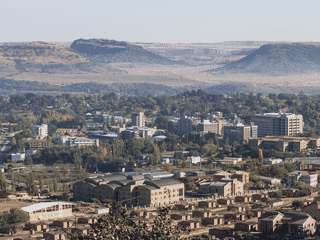 A view of Maseru
