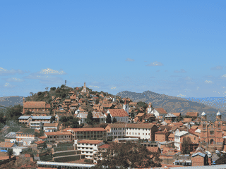 A view of Fianarantsoa