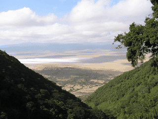 A view of Ngorongoro Conservation Area