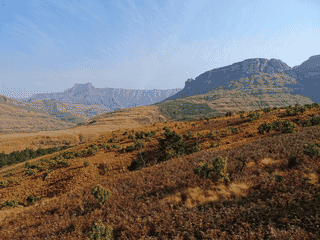 A view of Royal Natal National Park