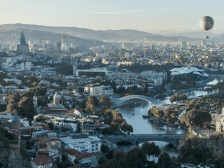 A view of Tbilisi