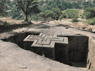 A view of Lalibela