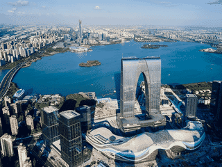 A view of Suzhou