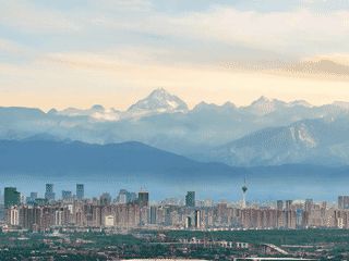 A view of Chengdu
