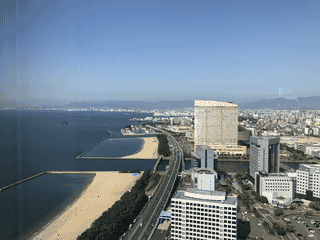 A view of Fukuoka