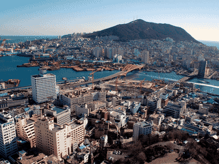 A view of Busan