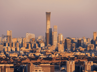 A view of Beijing
