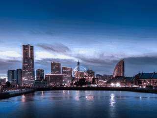 A view of Yokohama