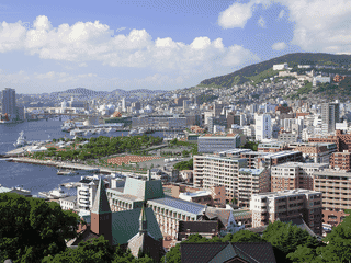 A view of Nagasaki