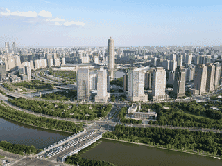 A view of Zhengzhou