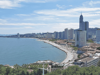 A view of Yantai