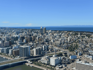 A view of Niigata