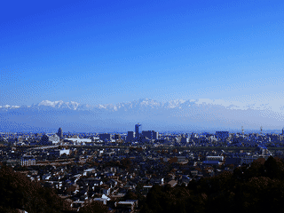A view of Toyama