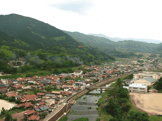 A view of Tsuwano