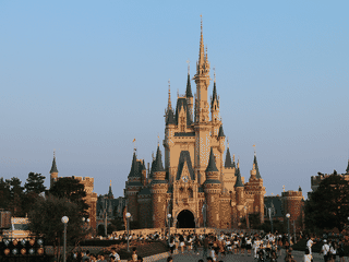 A view of Tokyo Disney Resort