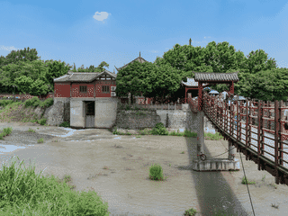 A view of Dujiangyan