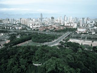 A view of Wuxi