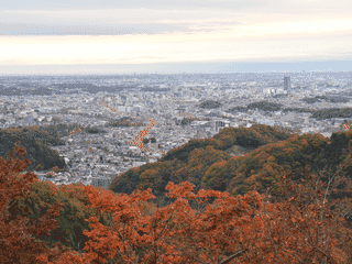 A view of Hachioji