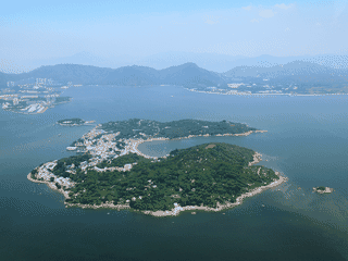 A view of Peng Chau