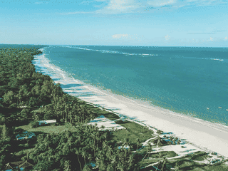 A view of Diani Beach