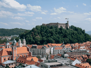 A view of Ljubljana