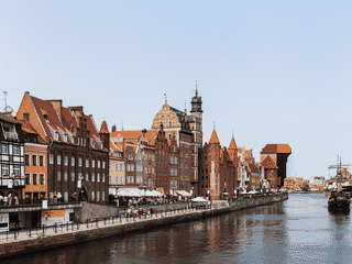 A view of Gdańsk