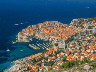 A view of Dubrovnik