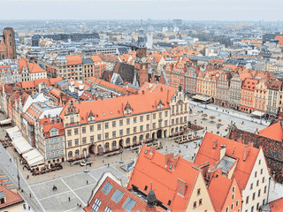 A view of Wrocław