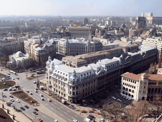 A view of Bucharest