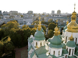 A view of Kyiv