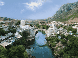 A view of Mostar