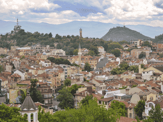 A view of Plovdiv