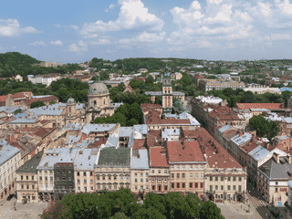 A view of Lviv
