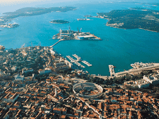 A view of Pula