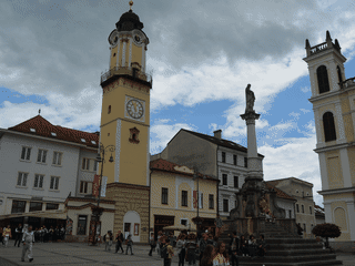 A view of Banská Bystrica