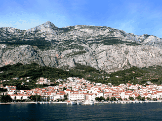 A view of Makarska