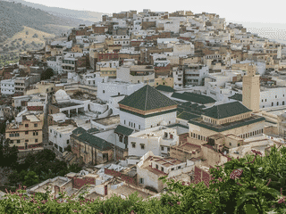 A view of Moulay Idriss