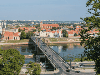 A view of Kaunas