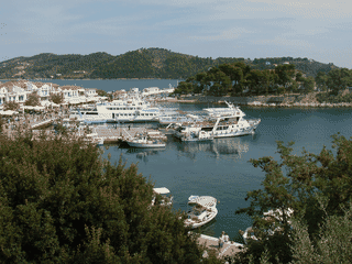 A view of Skiathos