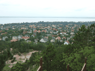 A view of Vonyarcvashegy