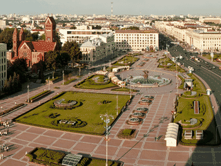 A view of Minsk
