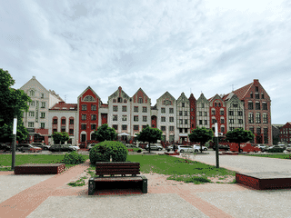 A view of Elbląg