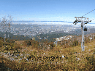 A view of Yuzhno-Sakhalinsk