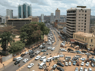 A view of Kampala