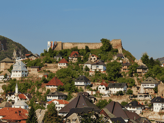 A view of Jajce