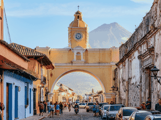 A view of Antigua Guatemala