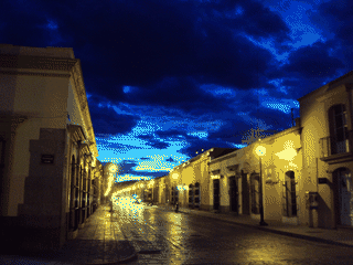 A view of Oaxaca