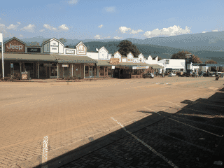 A view of Sabie