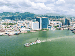 A view of Port of Spain